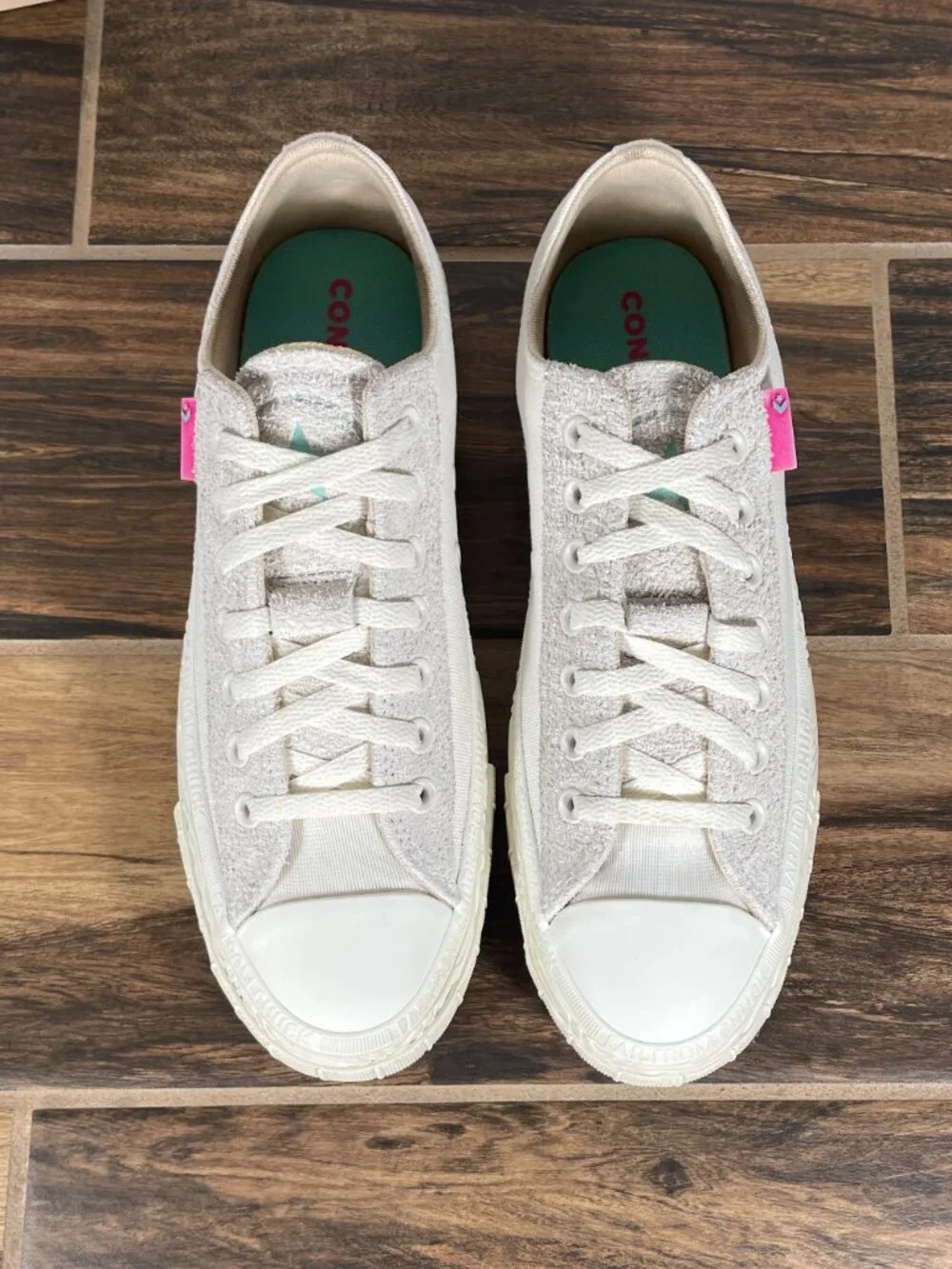 Converse Chuck Taylor All Ox Weekend Shoes Mens Size 9.5 Egret Pink Low Sneakers